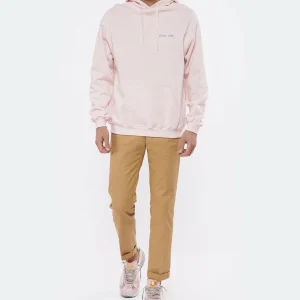 MAISON LABICHE Sweatshirt Unisexe Good Vibe Coton Biologique Rose 22