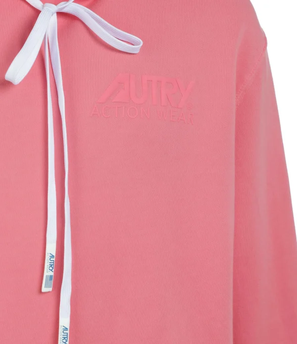 AUTRY Sweatshirt Hoodie Matchpoint Rose 3