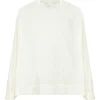 CT PLAGE Sweatshirt Coton Blanc 17