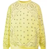 ARIZONA LOVE Sweatshirt Coton Bandana Jaune 17