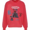 MOTHER Sweatshirt The Drop Square Coton Think Sideways 19