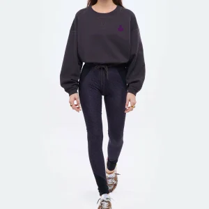 ISABEL MARANT ÉTOILE Sweatshirt Margo Coton Bleu Nuit 14