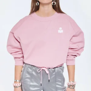 ISABEL MARANT ÉTOILE Sweatshirt Margo Coton Rose Clair 11