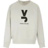 JEANNE VOULAND Sweatshirt Gais Logo JV Molleton Écru Chiné 22