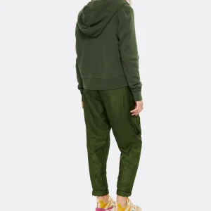 NILI LOTAN Sweatshirt Zippé Callie Vert, Capsule Campus Green 15