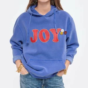 NEWTONE Sweatshirt Jagger Joy Coton Flo Bleu 11