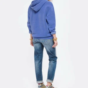 NEWTONE Sweatshirt Jagger Joy Coton Flo Bleu 13