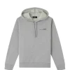 A.P.C. Sweatshirt Hoodie Item Coton Gris Clair Chiné 22