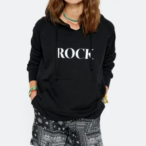 JEANNE VOULAND Sweatshirt Hoodie Edson Coton Noir 15