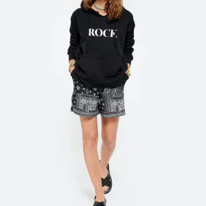 JEANNE VOULAND Sweatshirt Hoodie Edson Coton Noir 19