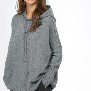 KUJTEN Sweatshirt Reena Oversize Cachemire Gris Flanelle 11