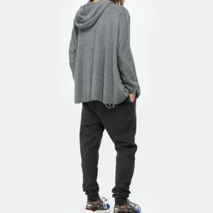 KUJTEN Sweatshirt Reena Oversize Cachemire Gris Flanelle 15