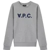 A.P.C. Sweatshirt Viva Coton Gris Chiné 17