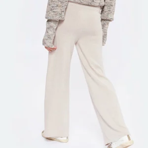 JEANNE VOULAND Pantalon Gang Laine Beige 15