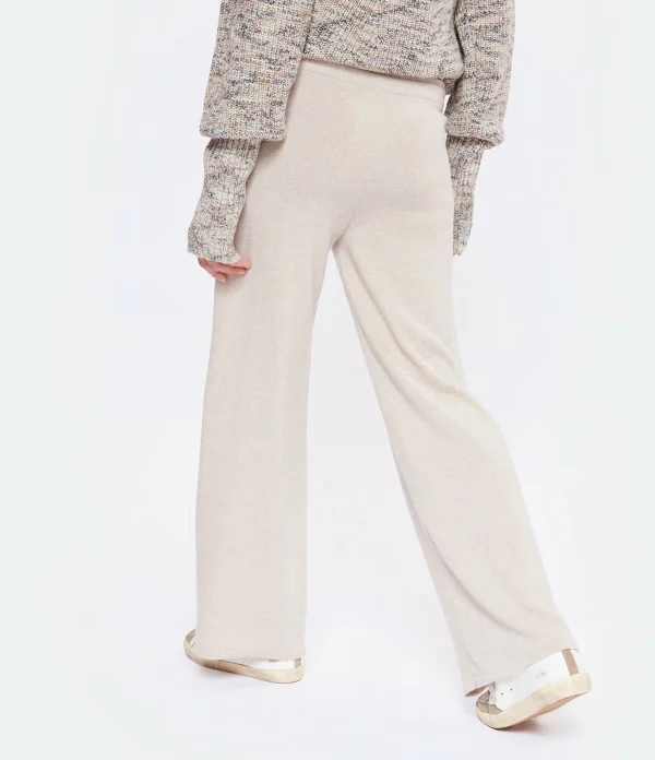 JEANNE VOULAND Pantalon Gang Laine Beige 6