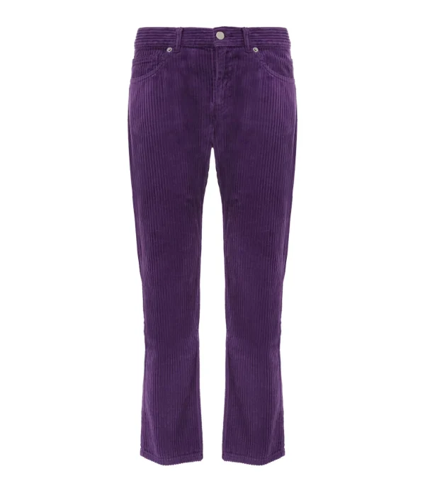 MODETROTTER Pantalon Elias Coton Violet 1