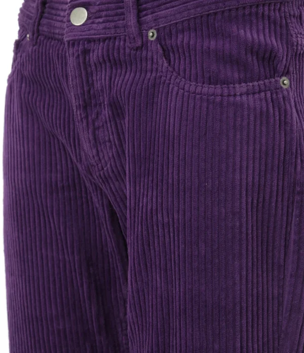 MODETROTTER Pantalon Elias Coton Violet 3