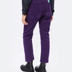 MODETROTTER Pantalon Elias Coton Violet 16