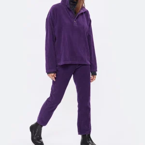 MODETROTTER Pantalon Elias Coton Violet 18