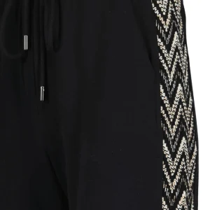 MISSONI Pantalon Large Coton Noir 10