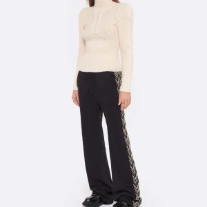 MISSONI Pantalon Large Coton Noir 12