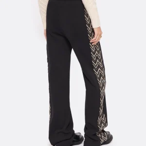 MISSONI Pantalon Large Coton Noir 16