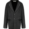 CHARLIE JOE Blazer Nolan Denim Noir Délavé 23