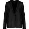 MAJESTIC FILATURES Veste Blazer Métallique Noir 19