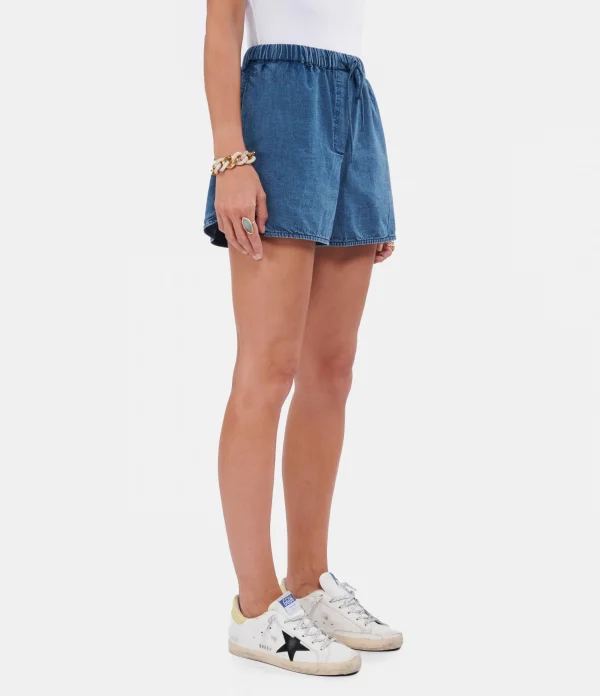 NILI LOTAN Short Tilly Indigo 5