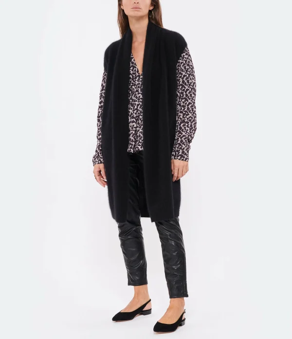 ISABEL MARANT ÉTOILE Blouse Amirya Noir Écru 7