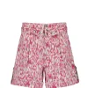 ISABEL MARANT ÉTOILE Short Kaloscoe Coton Imprimé Framboise 17