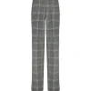 GOLDEN GOOSE Pantalon Golden Laine Carreaux Gris 19