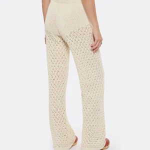 ROTATE Pantalon Calla Coton Beige 13