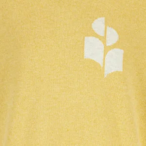 ISABEL MARANT ÉTOILE Pull Marisans Coton Jaune Clair 9