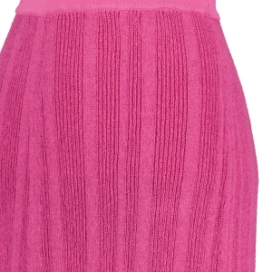 GANNI Jupe Boucle Rose 10