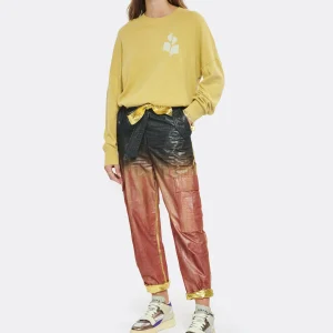 ISABEL MARANT ÉTOILE Pull Marisans Coton Jaune Clair 13