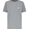 GOLDEN GOOSE Tee-shirt Big Star Coton Gris 22