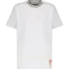 GOLDEN GOOSE Tee-shirt Golden Coton Blanc Vintage 8