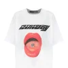 ROTATE Tee-shirt Lips Coton Blanc, Capsule Sunday 14