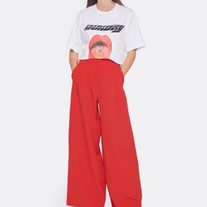 ROTATE Tee-shirt Lips Coton Blanc, Capsule Sunday 15