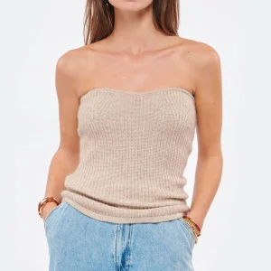 ISABEL MARANT Top Blaze Laine Beige 10