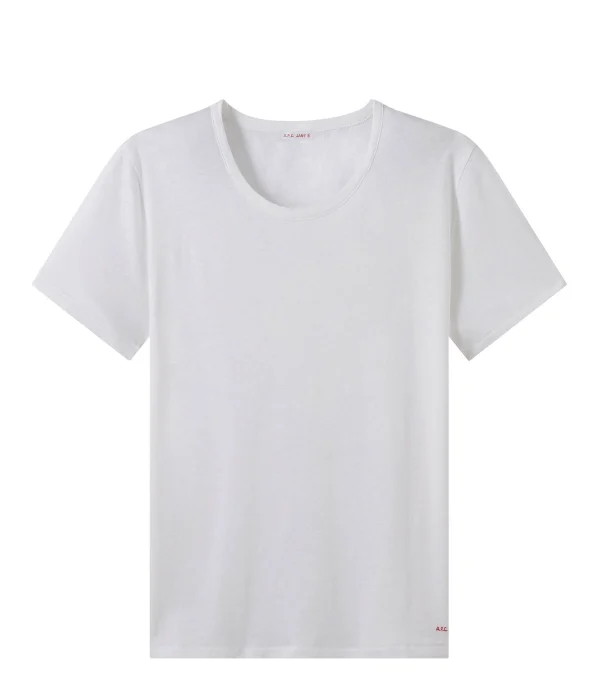 A.P.C. Tee-shirt London Blanc, Collaboration A.P.C X Jane Birkin 1