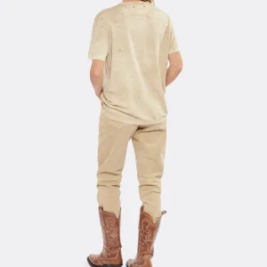 GOLDEN GOOSE Tee-shirt Journey Coton Beige 15