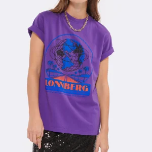 MARGAUX LONNBERG Tee-shirt Willis Coton Violet 12