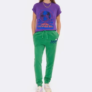 MARGAUX LONNBERG Tee-shirt Willis Coton Violet 18