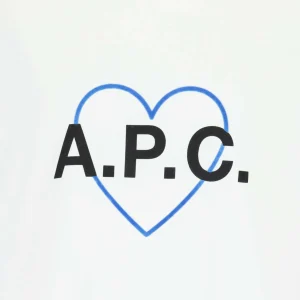 A.P.C. Tee-shirt Amore Coton Blanc 9