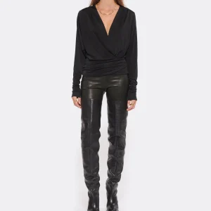 ISABEL MARANT Top Julissa Soie Noir 13