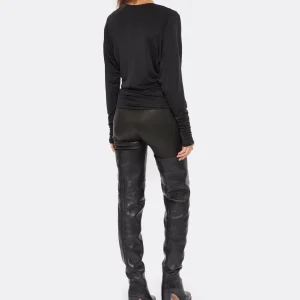 ISABEL MARANT Top Julissa Soie Noir 15