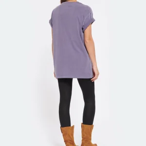 NEWTONE Tee-shirt Trucker Nevada Coton Violet Grape 12