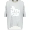 ZADIG & VOLTAIRE Tee-shirt Portland JMF Coton Gris Chiné 13